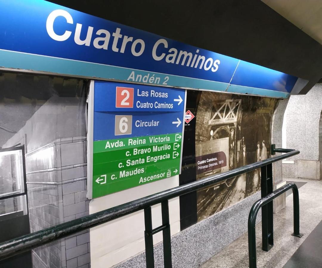 Luminoso Cerca 4 Caminos- Apartamento Reina Victoria Madrid Bagian luar foto